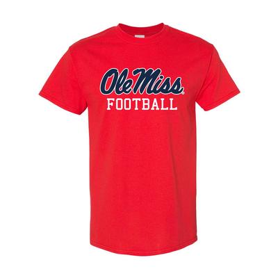 SS OLE MISS FOOTBALL TEE SHIRT