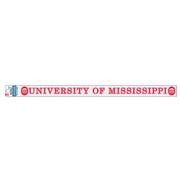 1.5X21UNIVIERSITY OF MISSISSIPPI LYCEUM DECAL