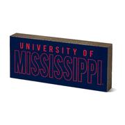 2.5X6 U OF M MINI TABLE TOP STICK