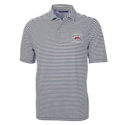 OLE MISS NATIONAL CHAMPIONS PIQUE STRIPE POLO