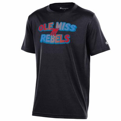 SS OLE MISS M REBELS ATHLETIC TEE