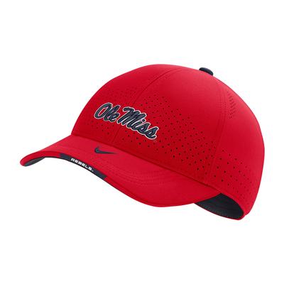 YOUTH OLE MISS SIDELINE L91 CAP RED