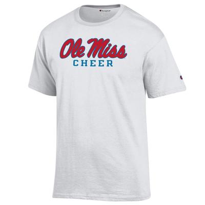 SCRIPT OLE MISS CHEER SS TEE