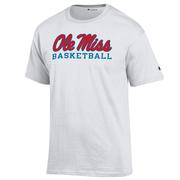 SCRIPT OLE MISS BASKETBALL SS TEE