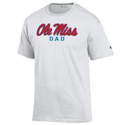 SCRIPT OLE MISS DAD SS TEE