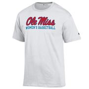 SCRIPT OLE MISS WOMENS BASKETBALL SS TEE