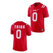 Nike Men's Ole Miss Rebels #10 Red Replica Manning Football Jersey, Large