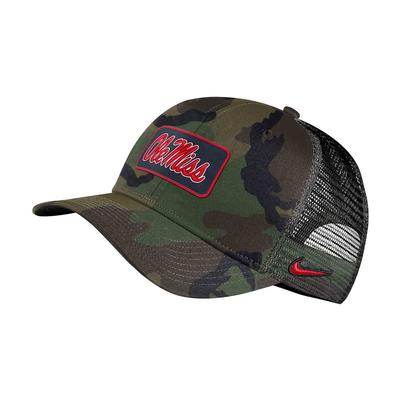 CAMO OLE MISS CLASSIC 99 TRUCKER CAP