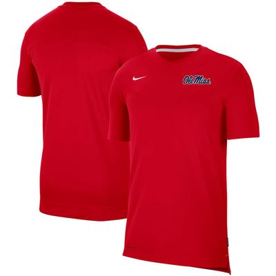 OLE MISS NIKE COACH SS TEE