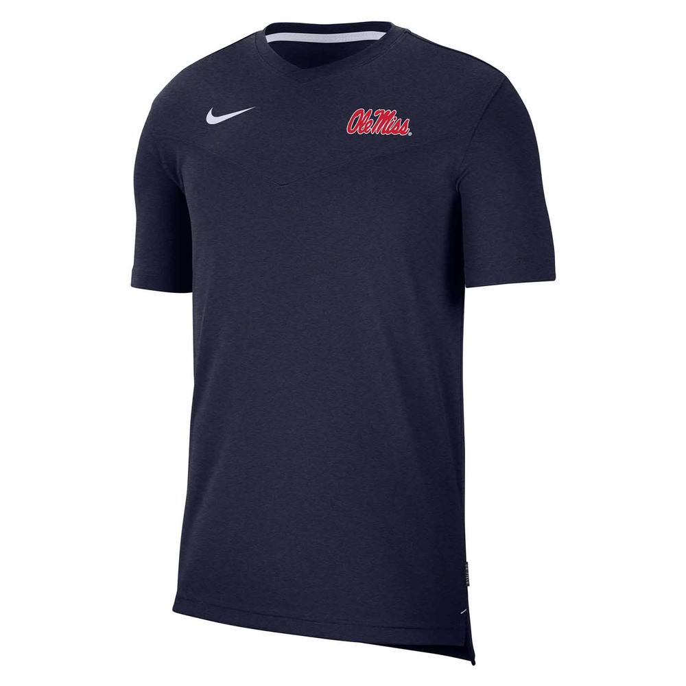 OLE MISS NIKE COACH SS TEE