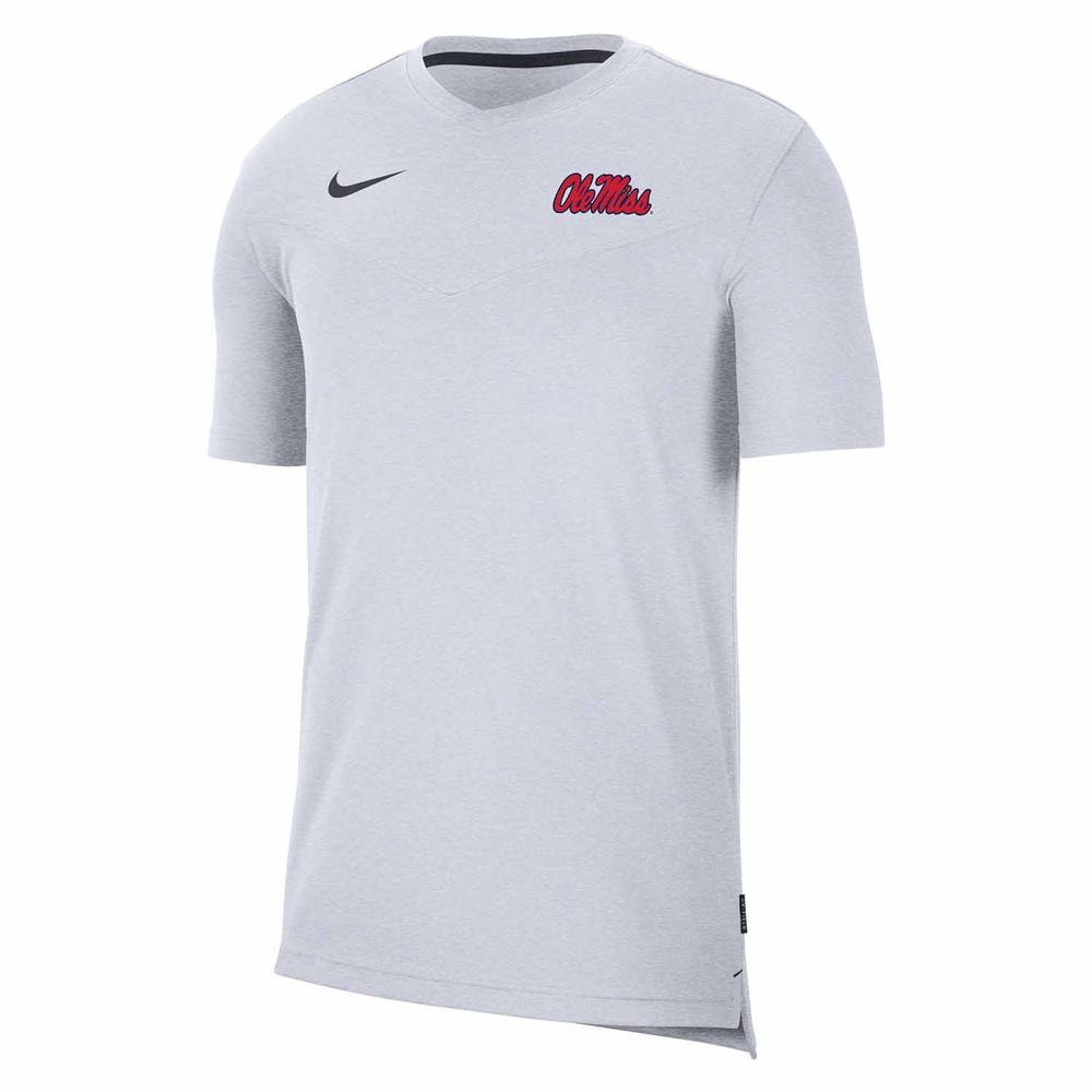 Ole Miss Nike Coach Ss Tee