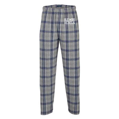 OLE MISS REBELS UNISEX FLANNEL PANT