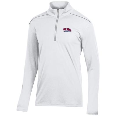 OLE MISS ALUMNI CLASSIC JACQUARD QTR ZIP