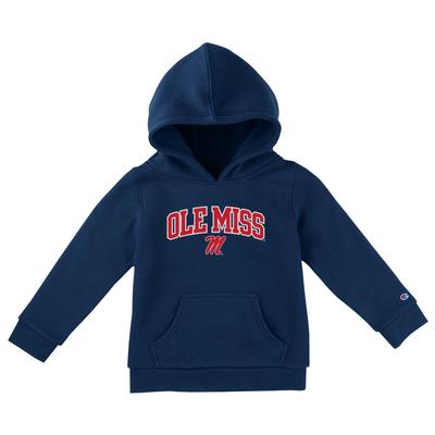 OLE MISS SCRIPT M TODDLER HOODIE