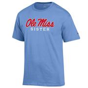 SISTER OLE MISS SCRIPT SS TEE