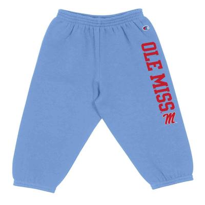 OLE MISS TODDLER FLEECE PANTS CAROLINA_BLUE