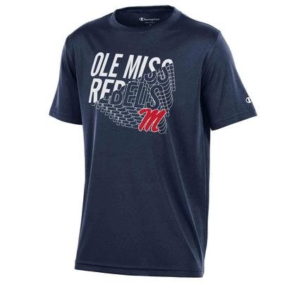 REPEATING OLE MISS REBELS M ATHLETIC TEE