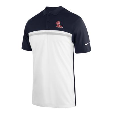 SCRIPT OLE MISS NIKE VICTORY COLORBLOCK POLO