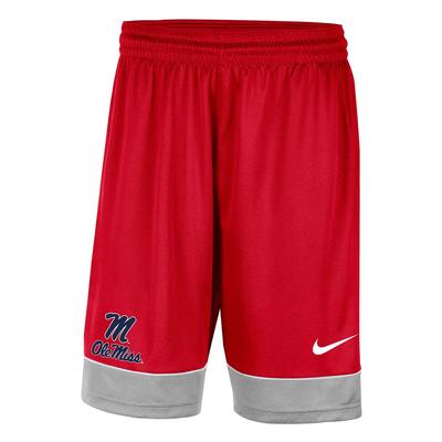 OLE MISS SCRIPT M FAST BREAK SHORT