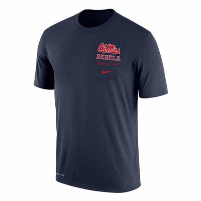 SS OLE MISS REBELS CITY OF OXFORD DRIFIT COTTON TEE