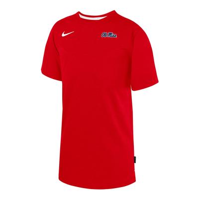 YOUTH SS OLE MISS DRIFIT UV COACH TOP