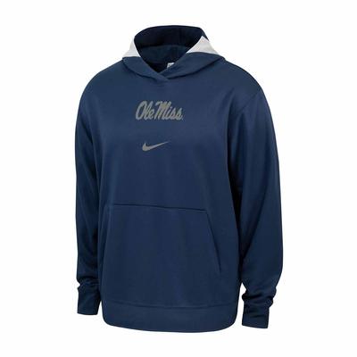 OLE MISS NIKE BASKETBALL SPOTLIGHT HOODIE