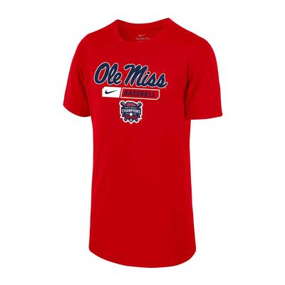 SS OLE MISS CWS NATIONAL CHAMPIONS TEE