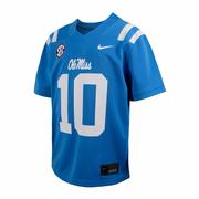 TODDLER OLE MISS SEC NO 10 FOOTBALL JERSEY