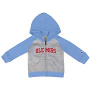 INFANT OLE MISS MTO STADIUM RAGLAN HOOD