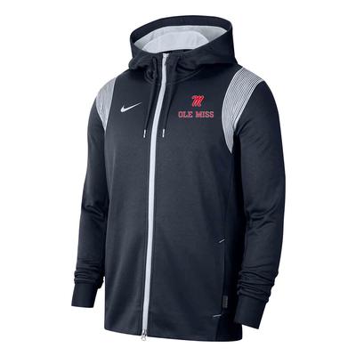 SCRIPT M OLE MISS THERMA FULL ZIP HOODIE