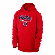 YOUTH SCRIPT OLE MISS CWS CHAMPIONS PO HOODY