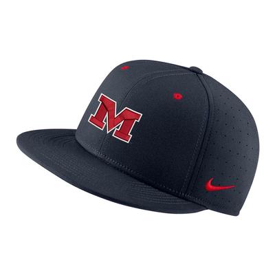 M OLE MISS AERO TRUE BASEBALL CAP NAVY