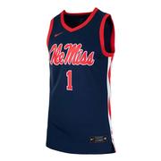 OLE MISS #1 BASKETBALL REPLICA JERSEY