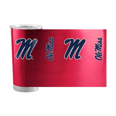 OLE MISS 20OZ GAMEDAY RED STAINLESS TUMBLER