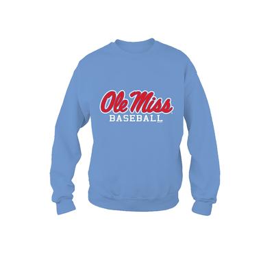 CLEARANCE YOUTH OLE MISS BASEBALL CREW