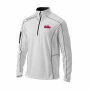 SCRIPT OLE MISS MENS OMNI-ICK SHOTGUN QTR ZIP