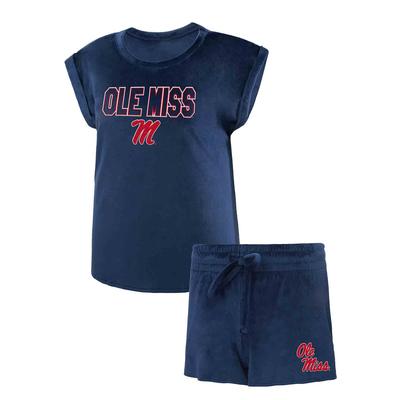 SS OLE MISS INTERMISSION TOP AND SHORT SET