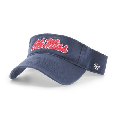 SCRIPT OLE MISS CLEAN UP VISOR