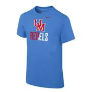 UM REBELS CORE COTTON SS YOUTH TEE