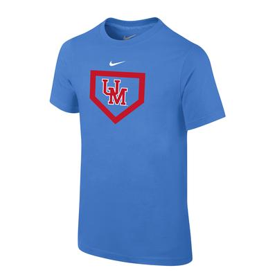 UM HOMEPLATE NIKE CORE COTTON SS YOUTH TEE