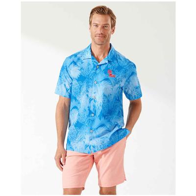 OLE MISS SPORT BAHAMA COAST LUMINESCENT FRONDS CAMP SHIRT