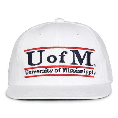 U OF M RETRO BAR CLASSIC SNAPBACK BAR DESIGN CAP