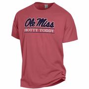 SS COMFORT WASH OLE MISS HOTTY TODDY BAR TEE