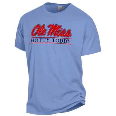 SS COMFORT WASH OLE MISS HOTTY TODDY BAR TEE