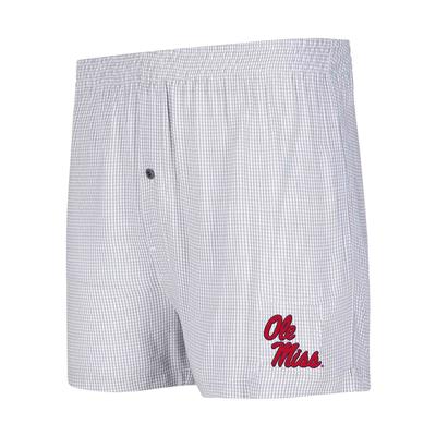 OLE MISS MELODY WOVEN BOXER SHORTS