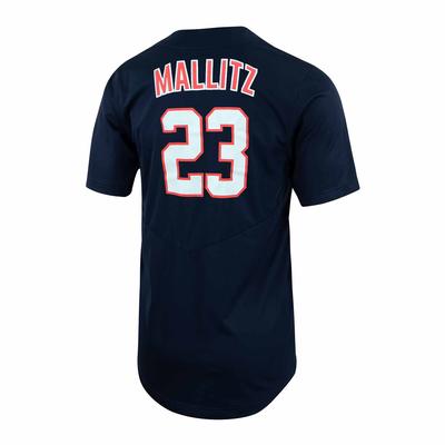 OLE MISS NIL MALLITZ BASEBALL JERSEY