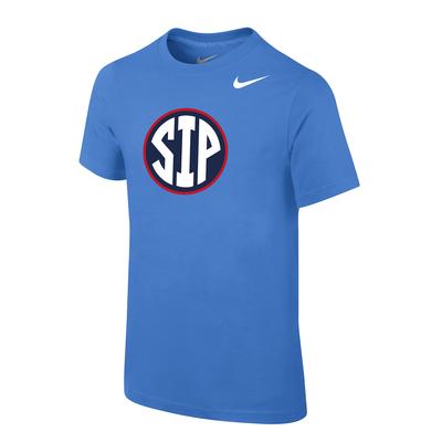 SIP CIRCLE LOGO NIKE CORE SS YOUTH TEE ITALY_BLUE