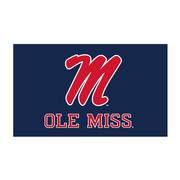 SCRIPT M OLE MISS 3X5 FLAG