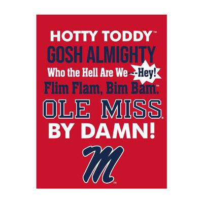 HOTTY TODDY 30X40 BANNER