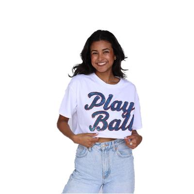 PLAY BALL CROP TOP